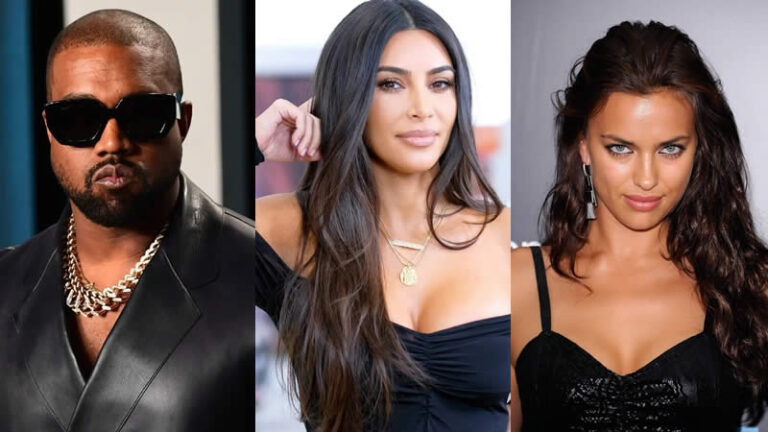Kanye West Kim Kardashian Irina Shayk