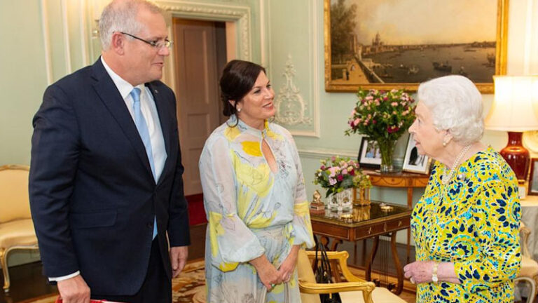 Scomo Disgraced The Queen Elizabeth II