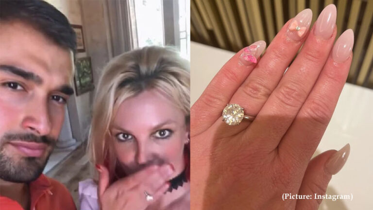 Britney Spears Flaunts Her Engagement Ring In Instagram Post