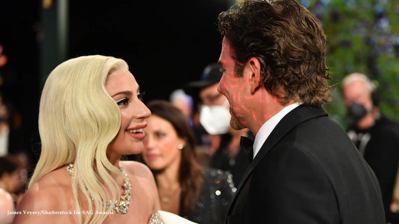 Lady Gaga and Bradley Cooper reunite at SAG Awards 2022