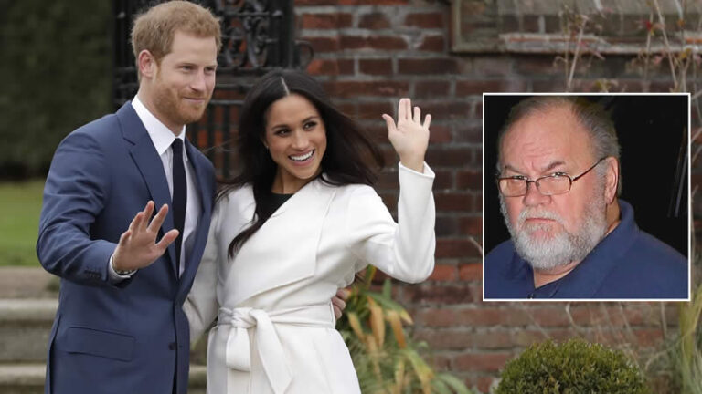 Meghan Markle and father