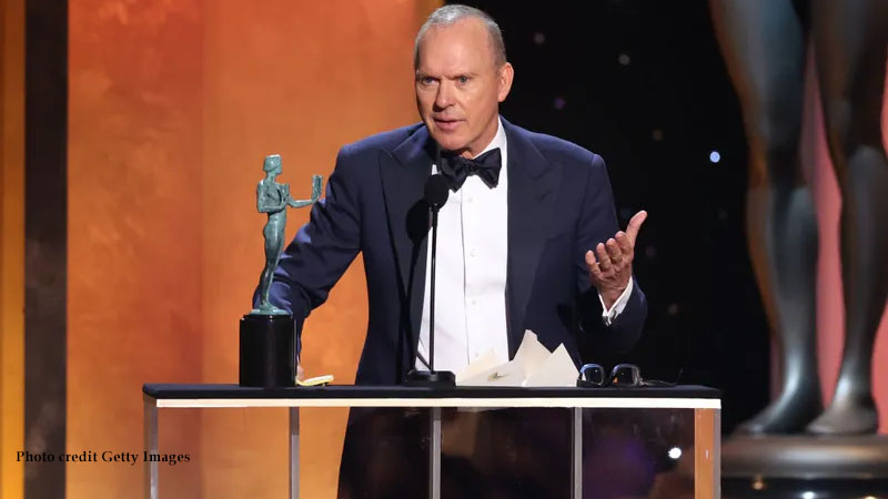 Michael Keaton misses SAG Awards 2022 win while in the restroom