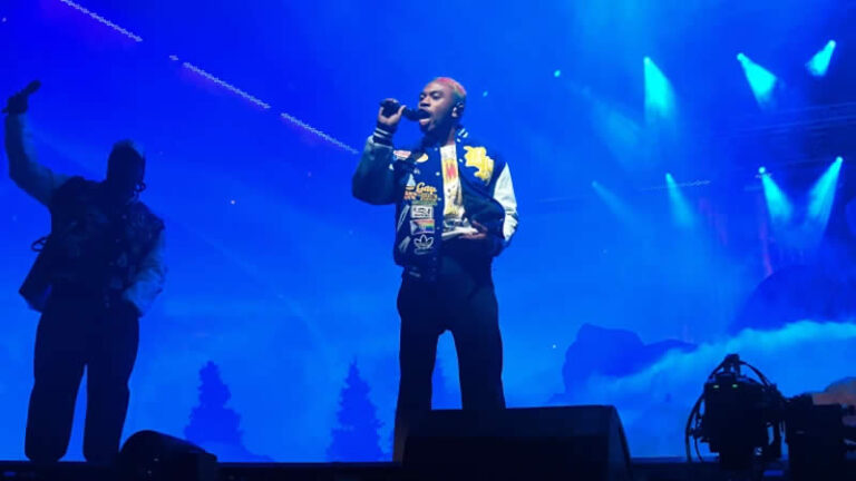 Brockhampton performs Coachella