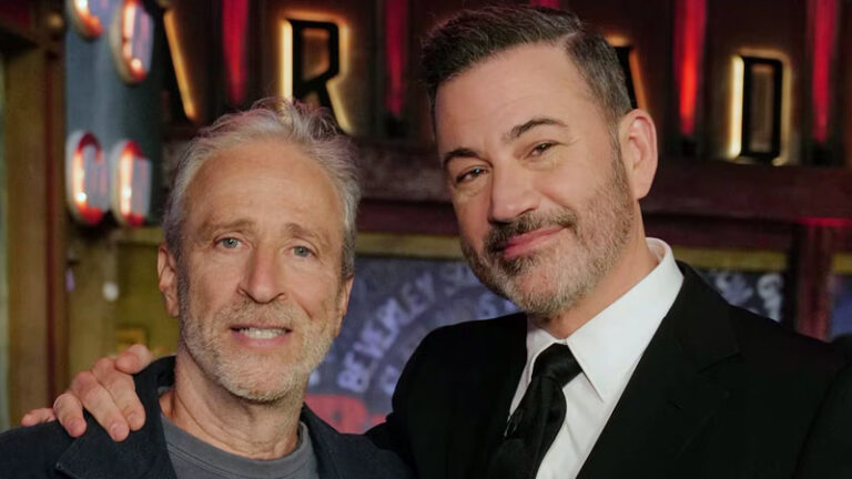 jon stewart and jimmy kimmel