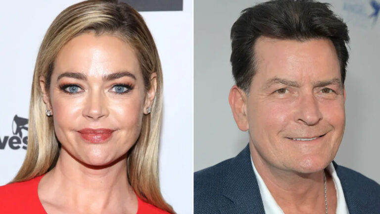 Denise Richards and Charlie Sheen
