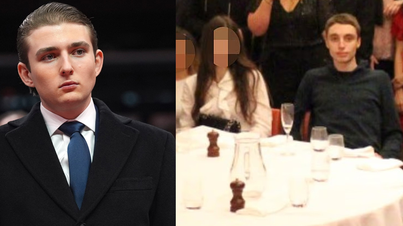 Barron Trump and Matvei Rumiantsev