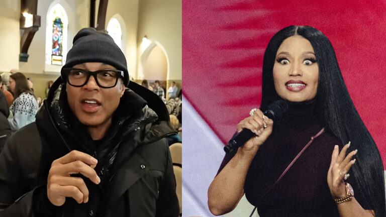 Don Lemon and Nicki Minaj