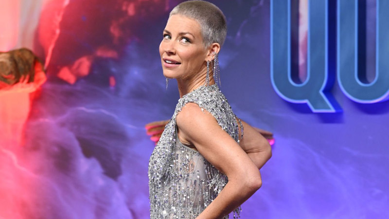 Evangeline Lilly attends the Ant-Man And The Wasp