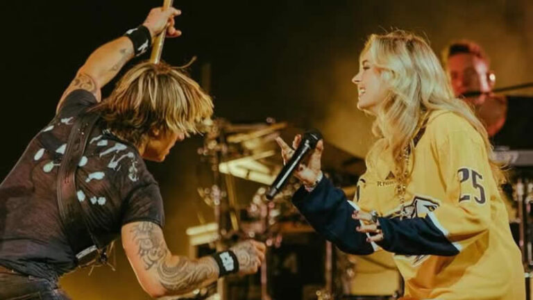 Karley Scott Collins and keith urban