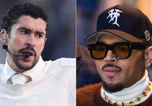 Bad Bunny and Chris Brown