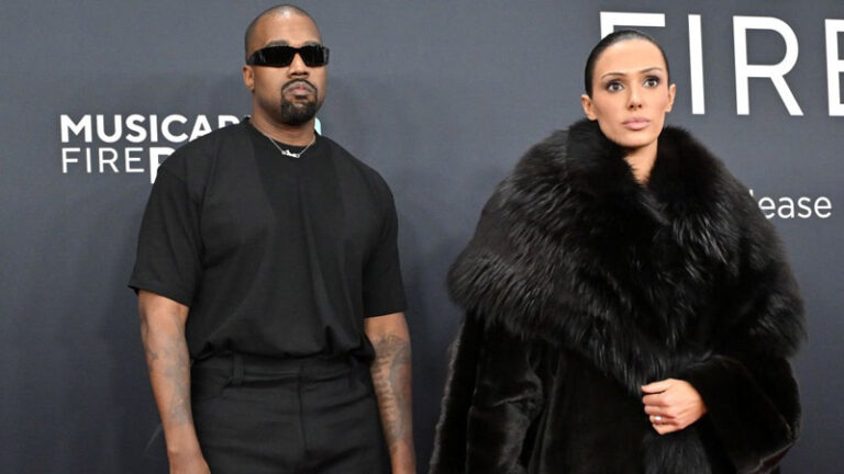 Kanye West and Bianca Censori
