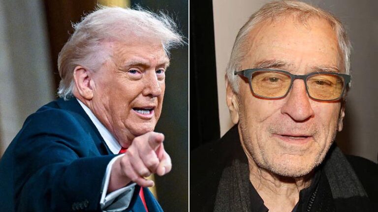 Trump and Robert De Niro