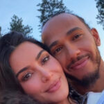 Kim Kardashian and Lewis Hamilton