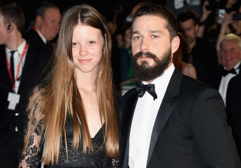 Mia Goth and Shia LaBeouf